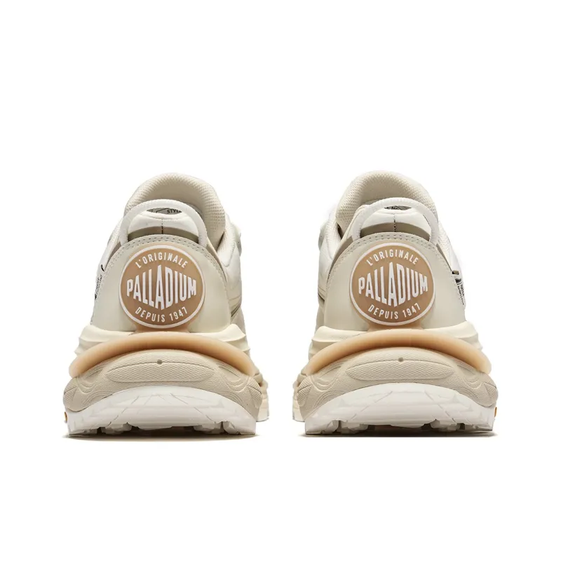 Palladium Anti Slip Wear Resistant Low Top Casual Shoes Women's White-4