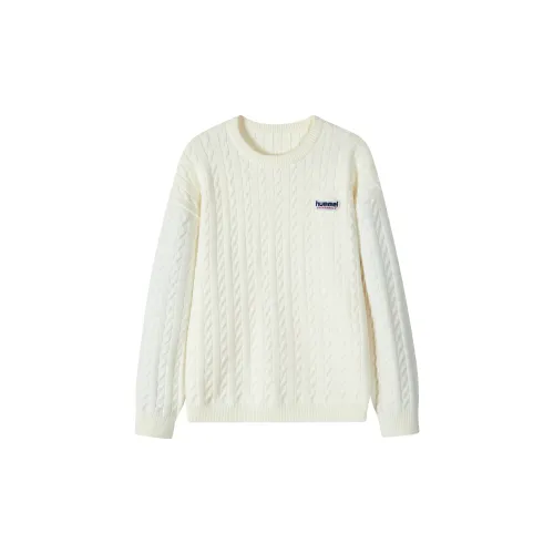 Hummel Sweatshirts Unisex Stream Sand White