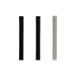 2 Black 1 Gray-Length