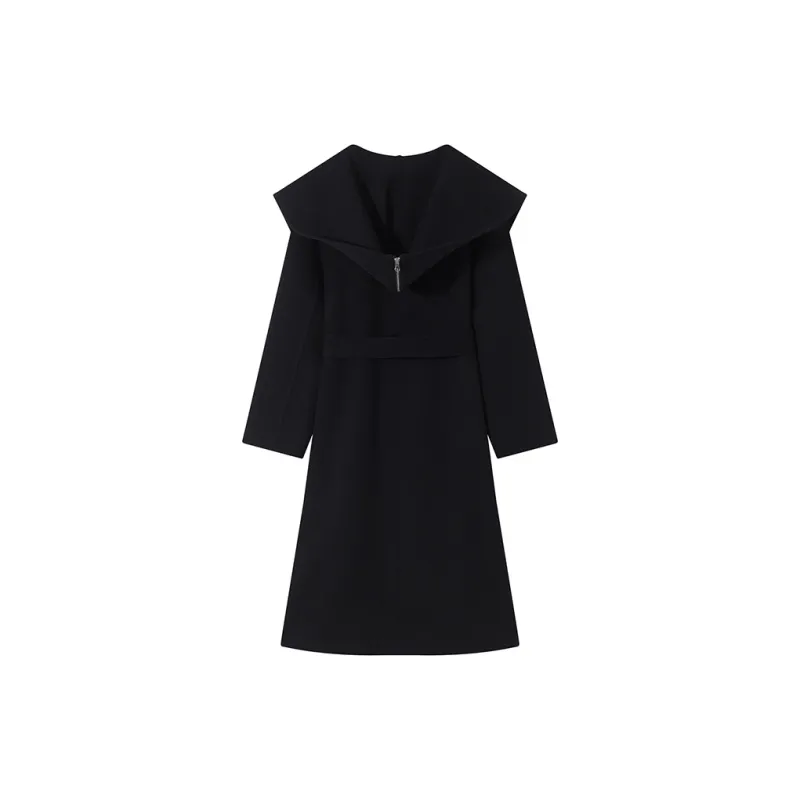 Ouyang Coats Women's Black-1