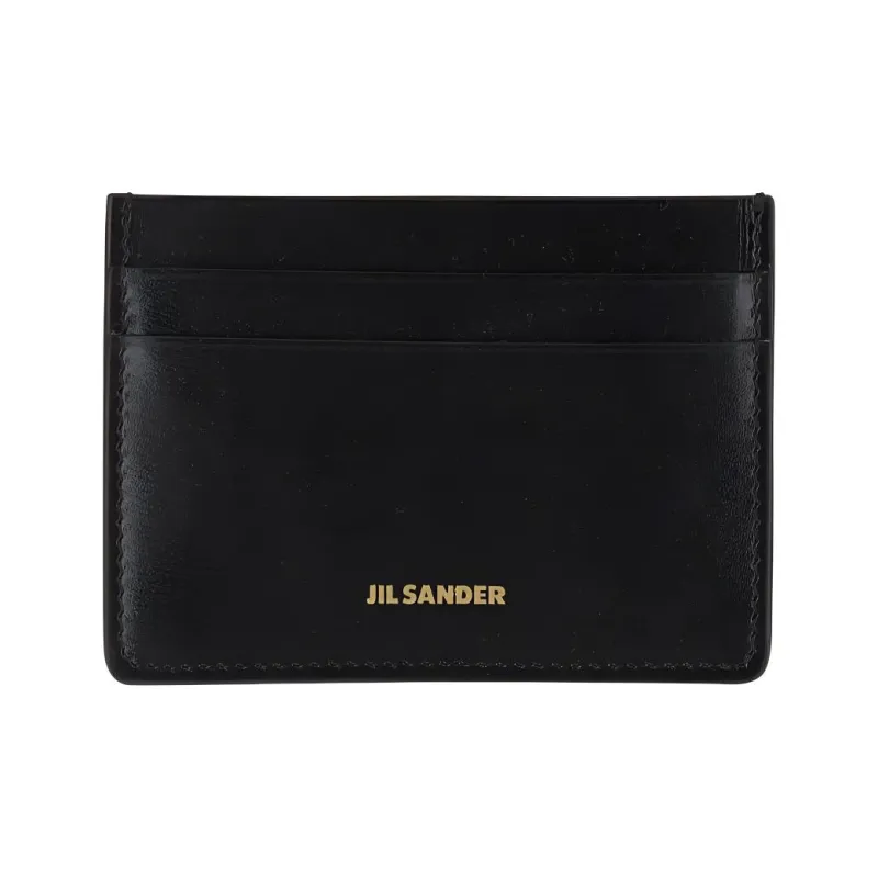 JIL SANDER Logo Embossed Cardholder-2