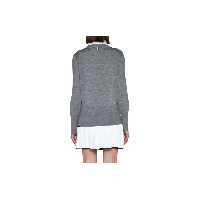 THOM BROWNE Long Sleeved Knitted Jumper-3