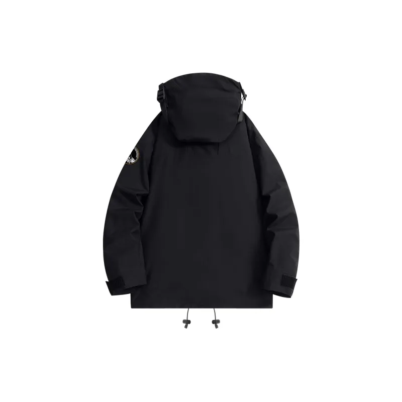 Jeep Waterproof And Windproof Jacket Trench Coat Asia Unisex-3