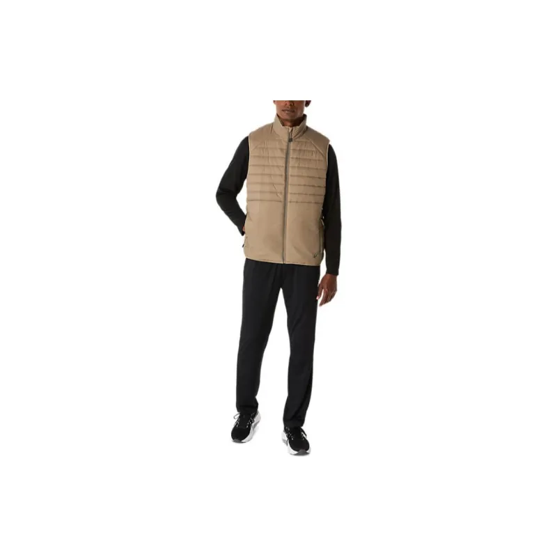 Asics PERFORMANCE INSULATED VEST 2.0 Vest Men's Pepper-Colored-2
