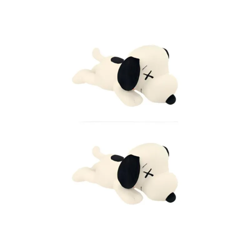 UNIQLO x KAWS X SNOOPY Three Party Collaboration Dolls Plush Doll 27cm/55cm Height-2