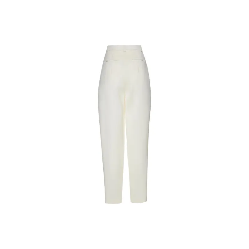 MAGDA BUTRYM FW24 Suit Trouser Women's Cream White-1