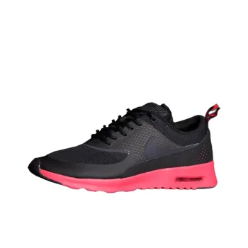 Nike Air Max Thea Anti-Slip Wear-Resistant Low-Top Running Shoes Men's Black Red