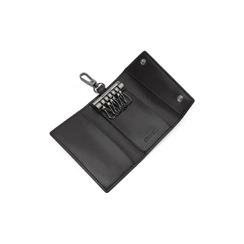 PIERRE CARDIN Pvc Key Pouch Regular Men's Black-2