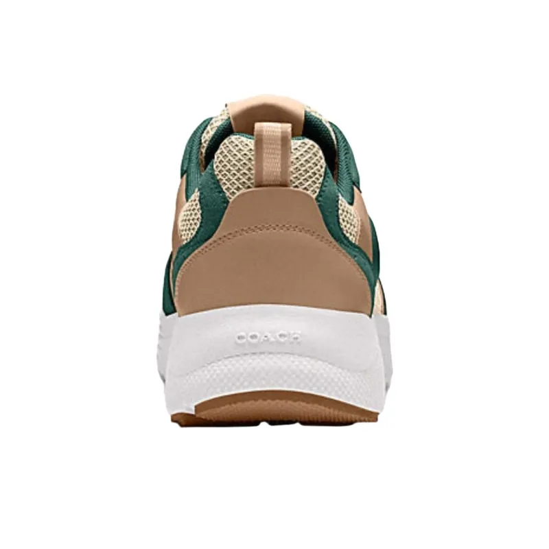 COACH Low Top Casual Shoes Men's Green-4