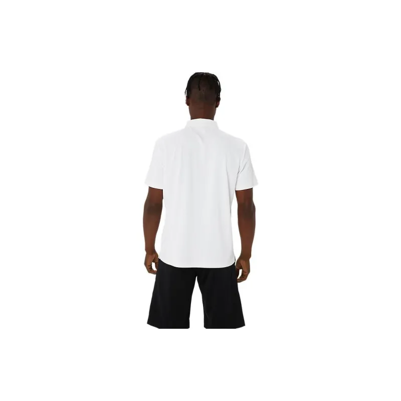 Asics Polo Shirt Unisex Bright White-1