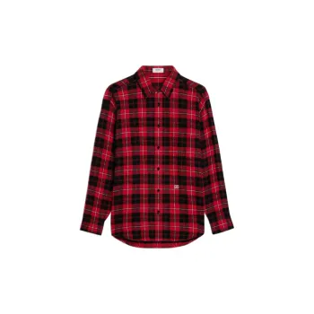 CELINE Shirts Unisex Red/Black