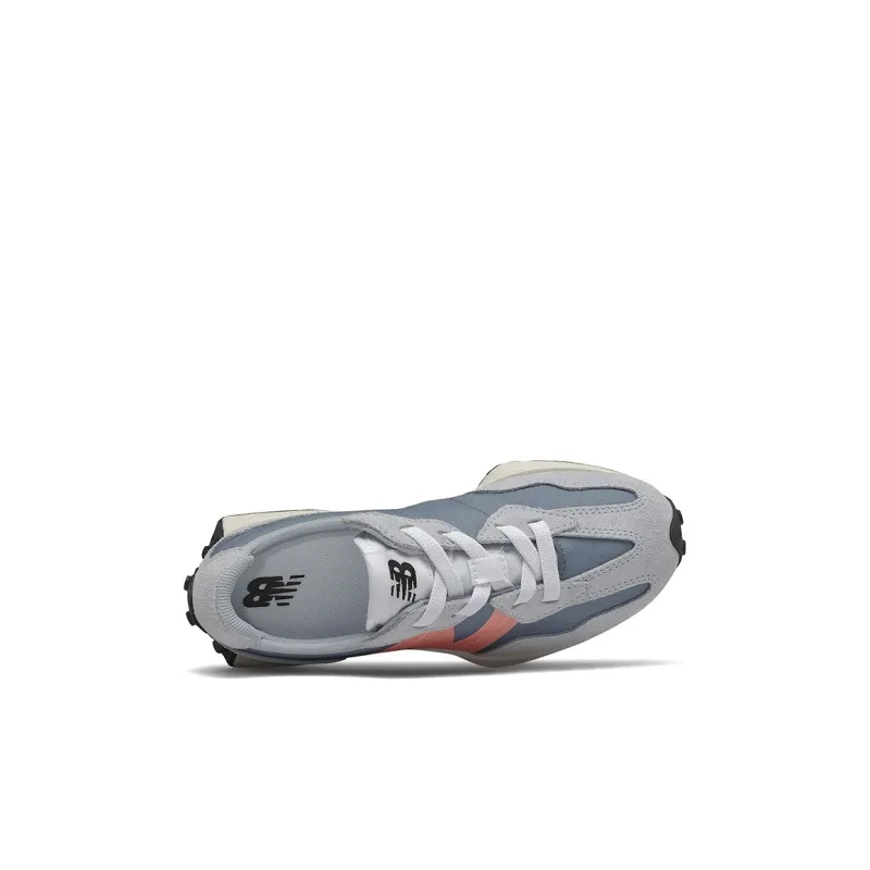 New Balance NB 327 Slip Resistant Cushioning Wear Resistant Kids Lifestyle Shoes Ocean Gray Kids'-2