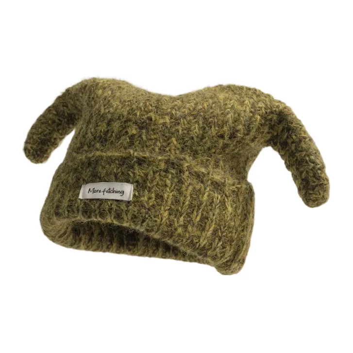 SLEEPYWALK Acrylic Beanies Women's-3