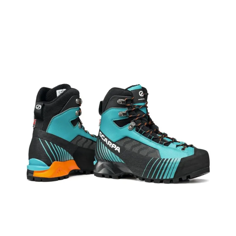 SCARPA Ribelle Anti-Slip Wear-Resistant High-Top Hiking Shoes Women's Black Blue-2