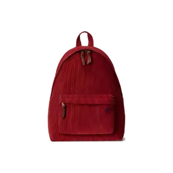 Polo Ralph Lauren Corduroy Fabric Blend Backpack Regular Men's Red