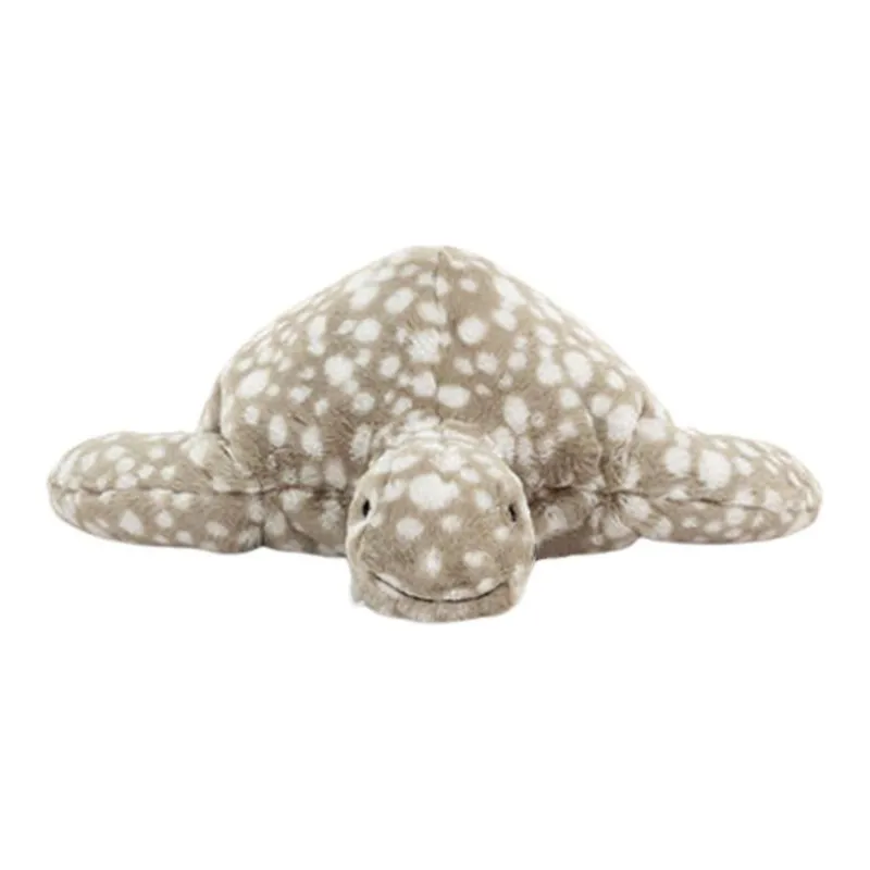 JELLYCAT Amphibian & Reptile Collection Silby Little Turtle Dolls Plush Doll 17cm Height-7