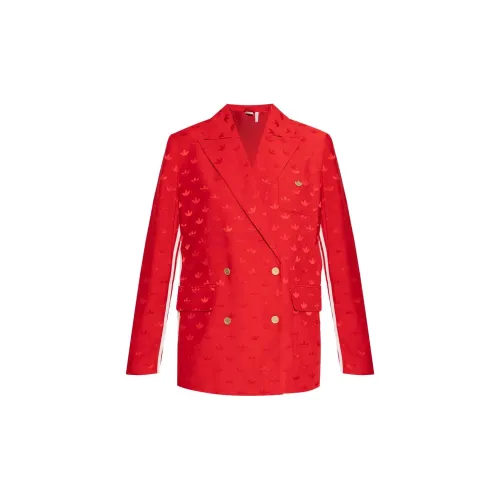 Adidas Originals Clothing Business Suits Women's Red