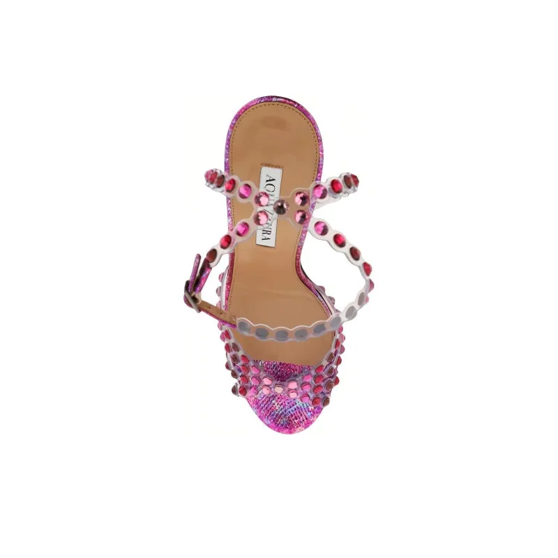 AQUAZZURA Tequila 75mm Mules-2