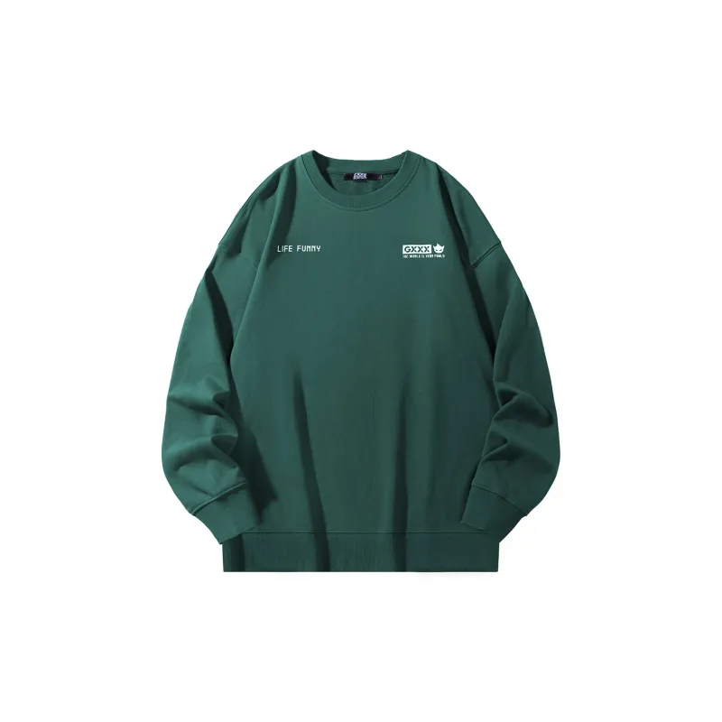 GXXX Crew Neck Pullover Sweatshirt Unisex-40