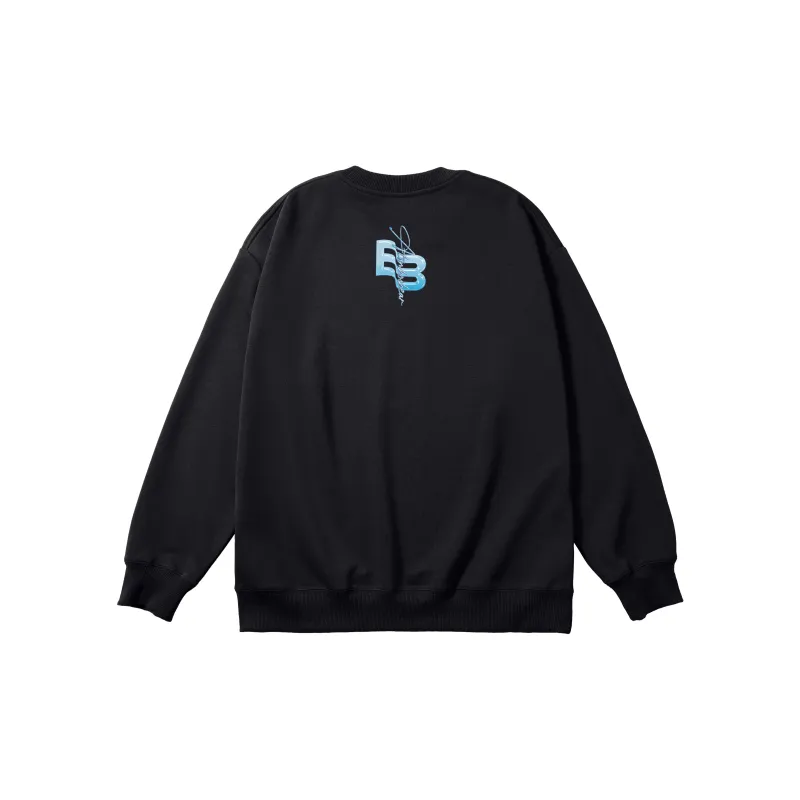 BOS BEAR BOSHIXIONG Sweatshirt Unisex Black White-6