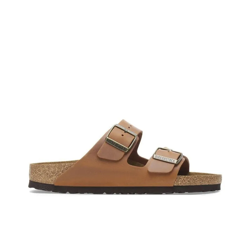 Birkenstock Arizona Abrasion Resistant Slide Slippers Unisex Brown Regular-1