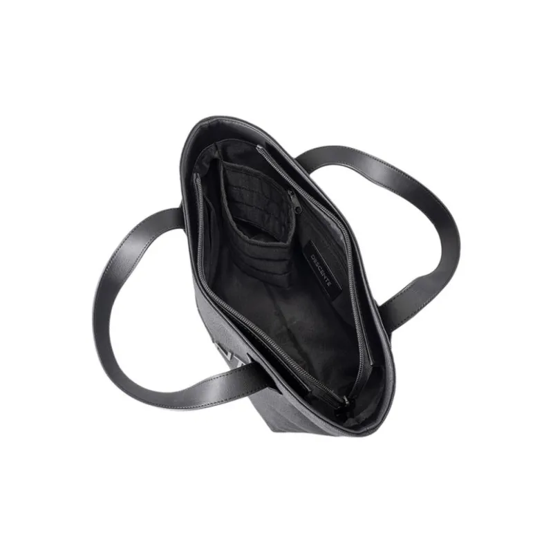 DESCENTE DSG COLLECTION Synthetic Leather Handbag Men's Black-4