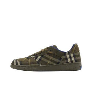 Burberry Low Top Skateboard Shoes Men's Green