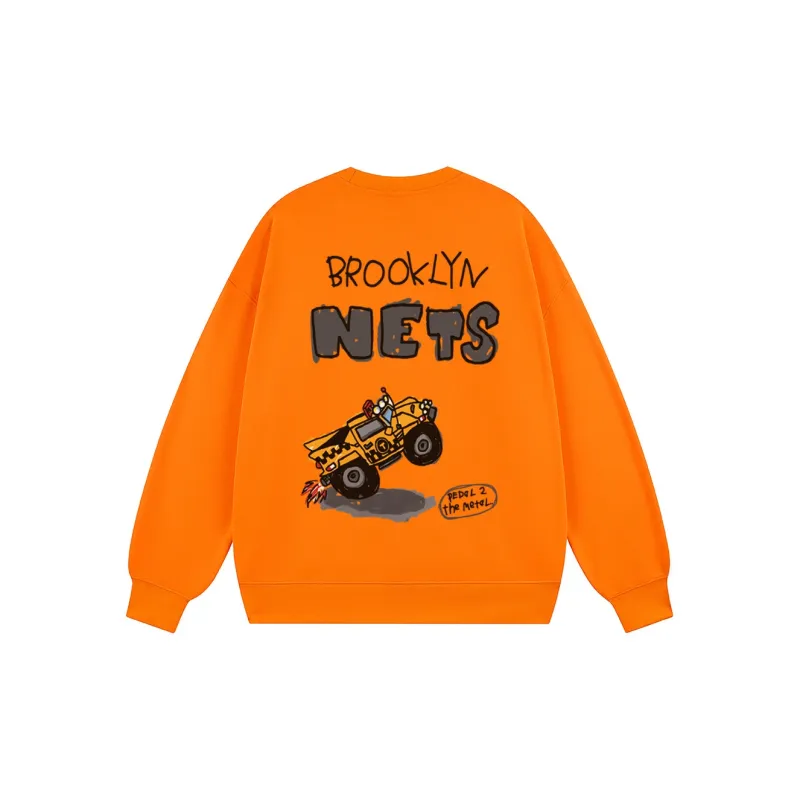 AFTER SCHOOL SPECIAL Sweatshirt Unisex Neon Orange-1