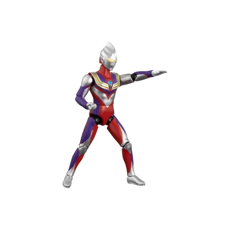 BANDAI Fine Ultra Posable Collection Hero Toy Ultraman Tiga Action Figures-3