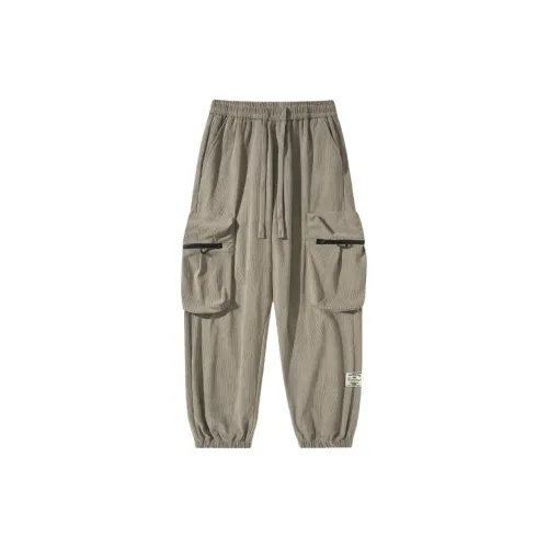 WARRIOR Casual Pants Men Gray