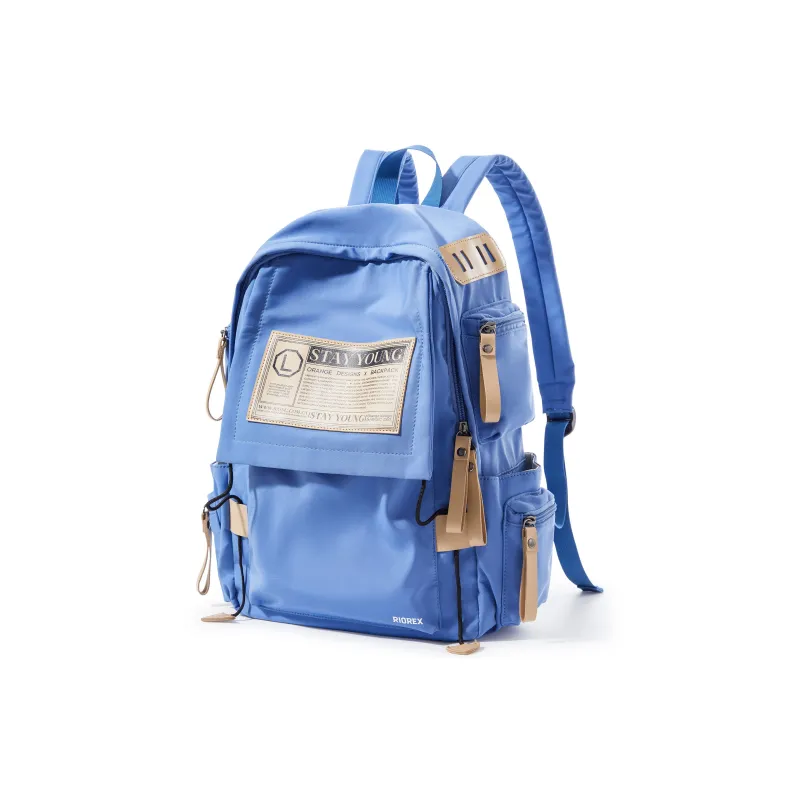 RIOREX Canvas Backpack Laptop Bag Unisex Multicolor-22