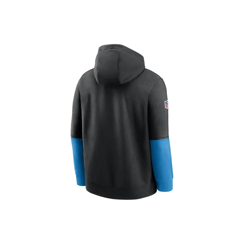 Nike Carolina Panthers Sideline Team Issue Club Men's Nike Nfl Pullover Hoodie-1
