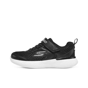 Skechers Slip Resistant Cushioning Abrasion Resistant Kids Lifestyle Shoes White Black Teenagers