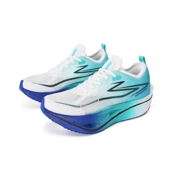 Xiangpao Low Top Super Bouncy ETPU Sole Running Shoes Unisex Rainy Azure