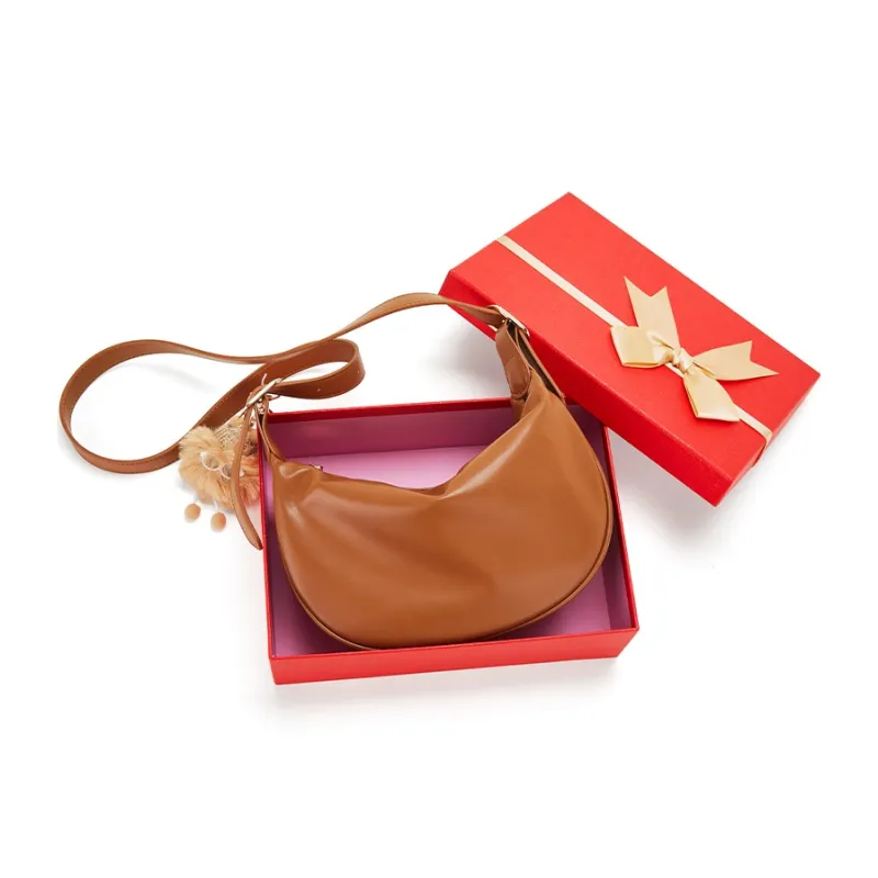 BOSTANTEN PU Shoulder Bag Regular Women's Black/Brown/Ecru-1