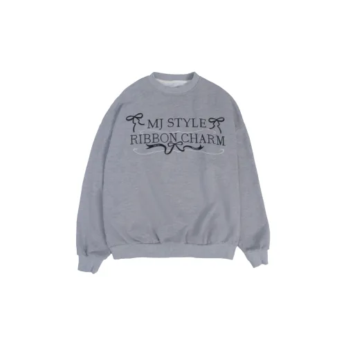 MJ STYLE Sweatshirts Women's Light Gray