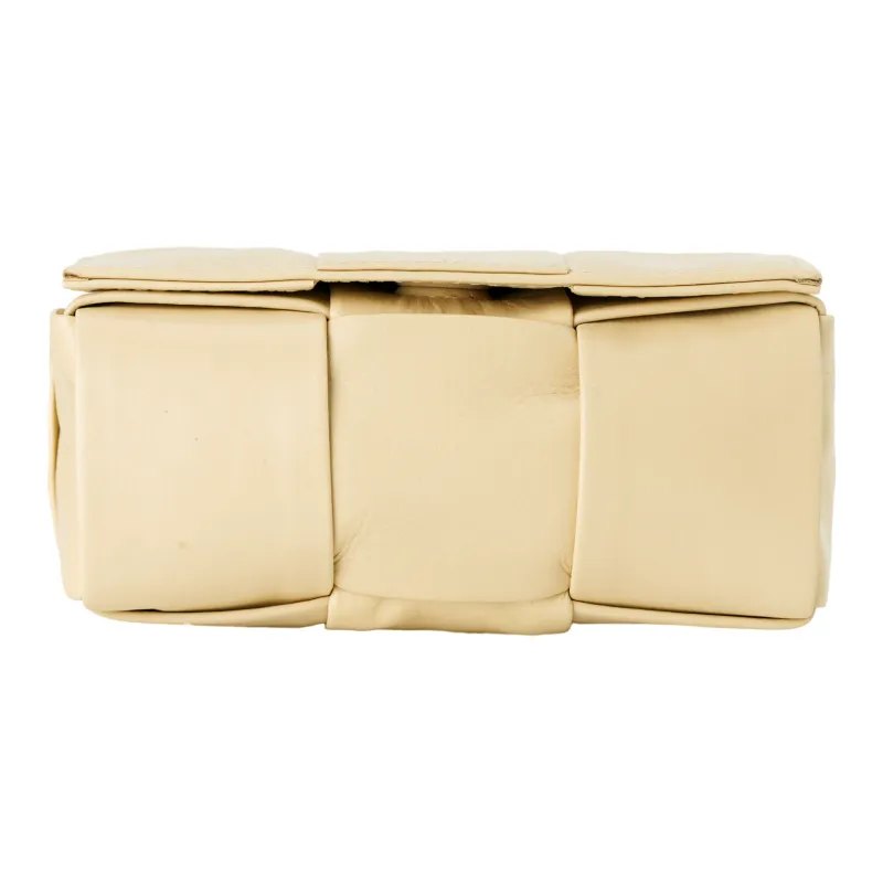Bottega Veneta Candy Cassette Intreccio Crossbody Bag Mini Porridge-6