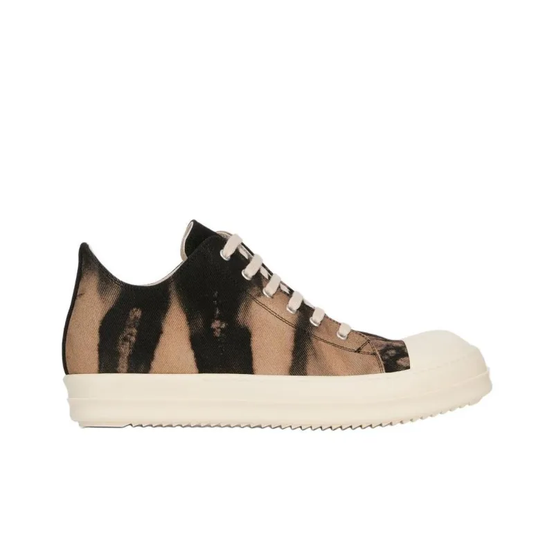 Rick Owens DRKSHDW Low-Top Skateboard Shoes Men's Brown-1