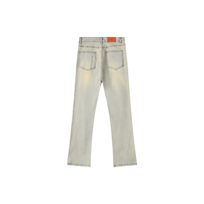 GEOFFREY B. SMALL Jeans Unisex Yellow Mud-1