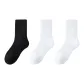 Black+White *2[Cold-Resistant Fleece-Lined Thermal]