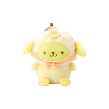 Sanrio Pompompurin Easter Chick Collection Chirping Dolls Plush Doll 17cm Height