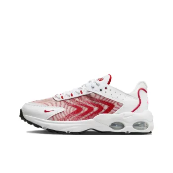Nike Air Max TW Slip Resistant Cushioning Wear Resistant Kids Lifestyle Shoes White Red Teenagers