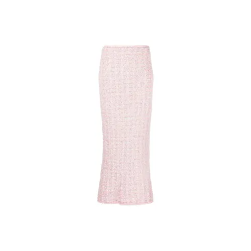 Balenciaga Casual Long Skirts Women's Pink