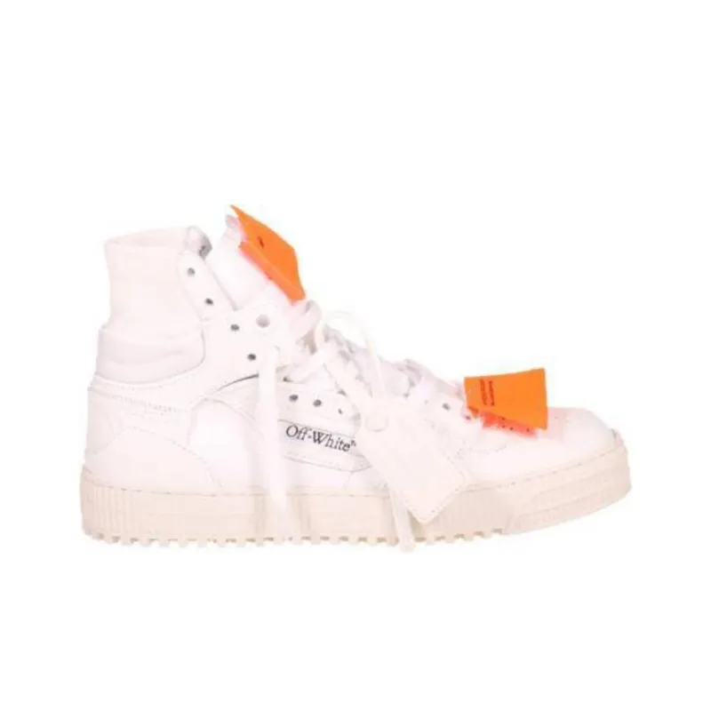 OFF WHITE Off Court 3.0 Leather White White Orange Thin Medial Logo-1