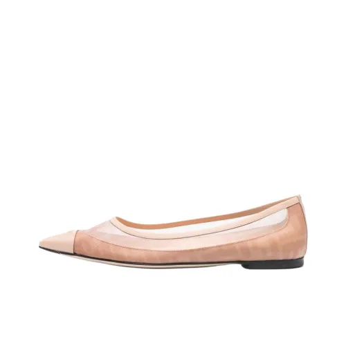 FENDI Colibrì Pointed Toe Ballerina Shoes Women's