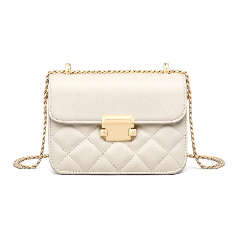 MILLIE'S Cow Leather Underarm Shoulder Bag Regular Women's Ecru-2