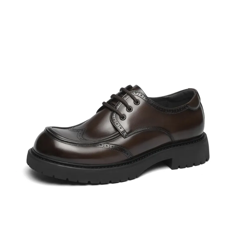 VOLO Big Head Shoes Casual Shoes Men's Black Brown-4