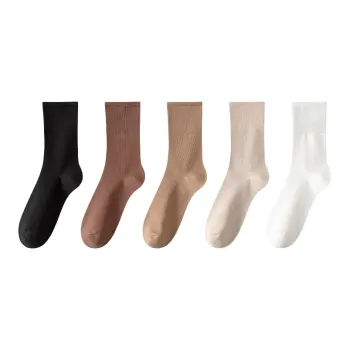 MIIOW Mid-Calf Socks Women's 5 Pack