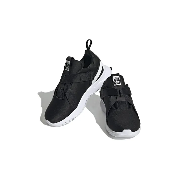Adidas Originals Flex Collection 2.0 Low Top Sports Casual Shoes Black White Kids'-2
