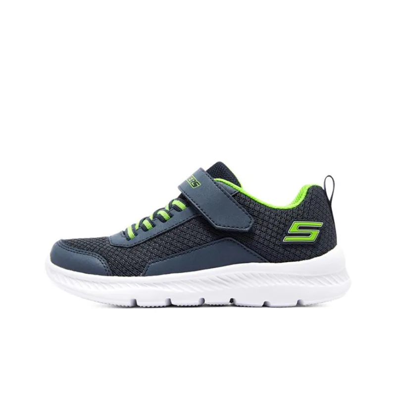 Skechers Comfy Flex 2.0 Slip-Resistant Cushioning Wear-Resistant Kids Lifestyle Shoes Dark Blue Green Teenagers-0